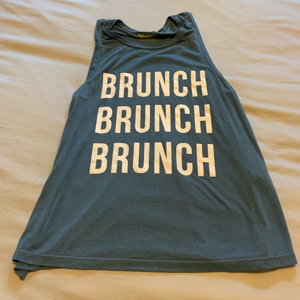 Mumu “brunch” graphic tank!